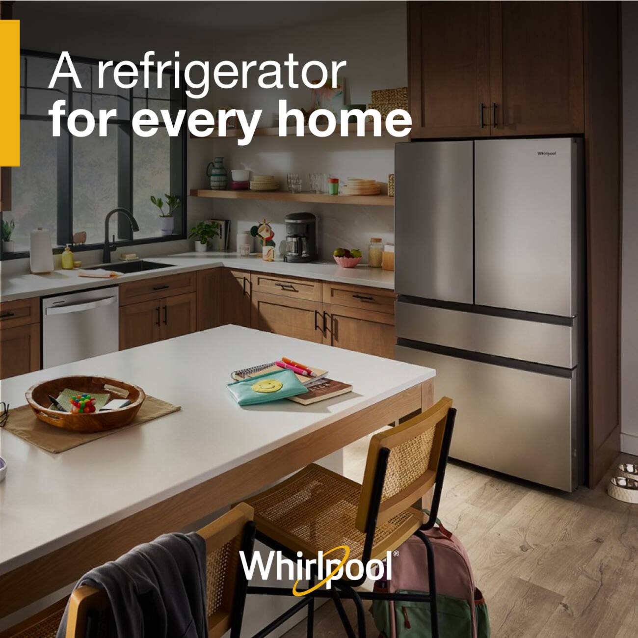 A refrigerator for every home  
Whirlpool