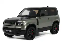 2021 Land Rover Defender 90 P400 X-Dynamic HSE Pangea Green Metallic 1/18 Model Car by GT Spirit