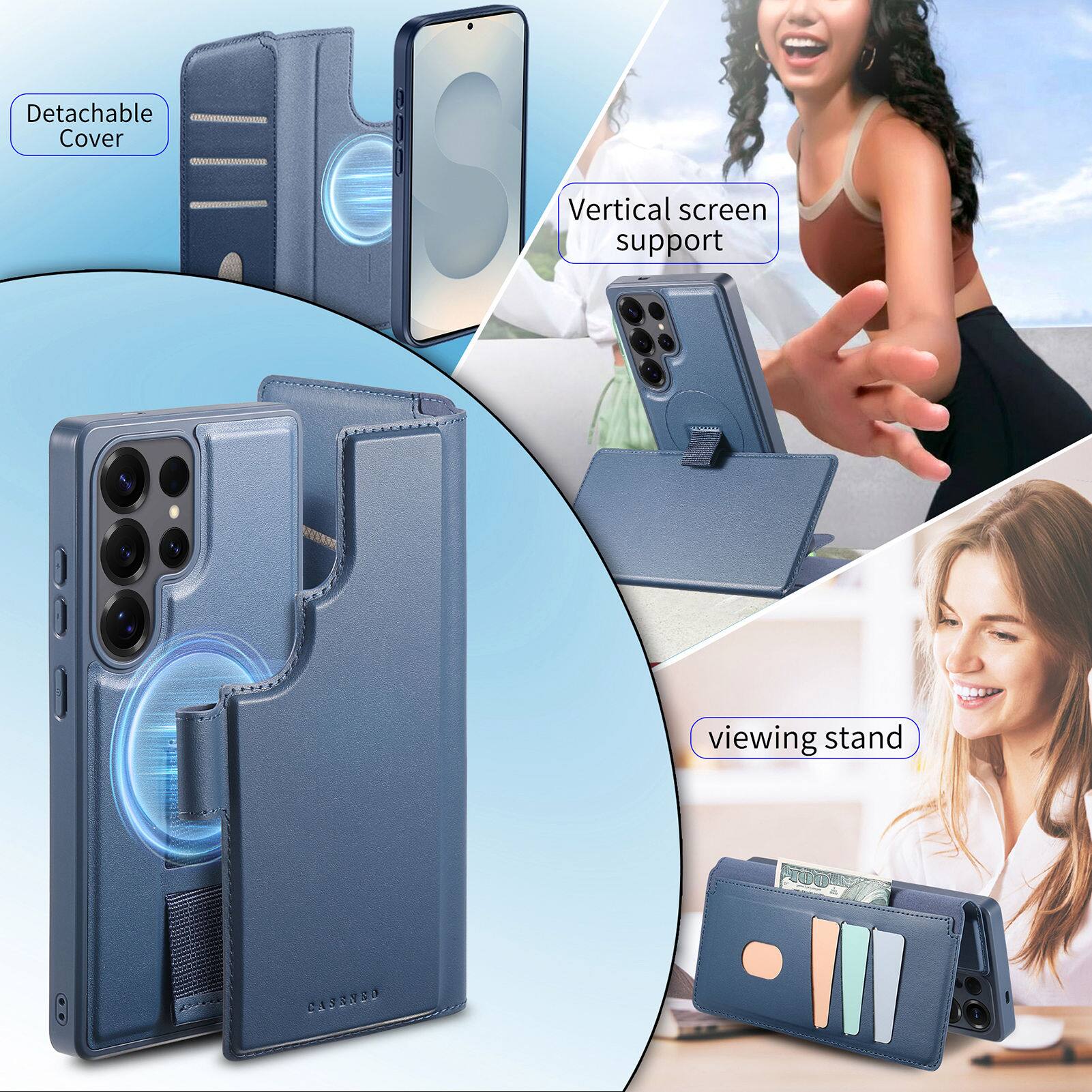 Detachable Cover  
Vertical screen support  
viewing stand