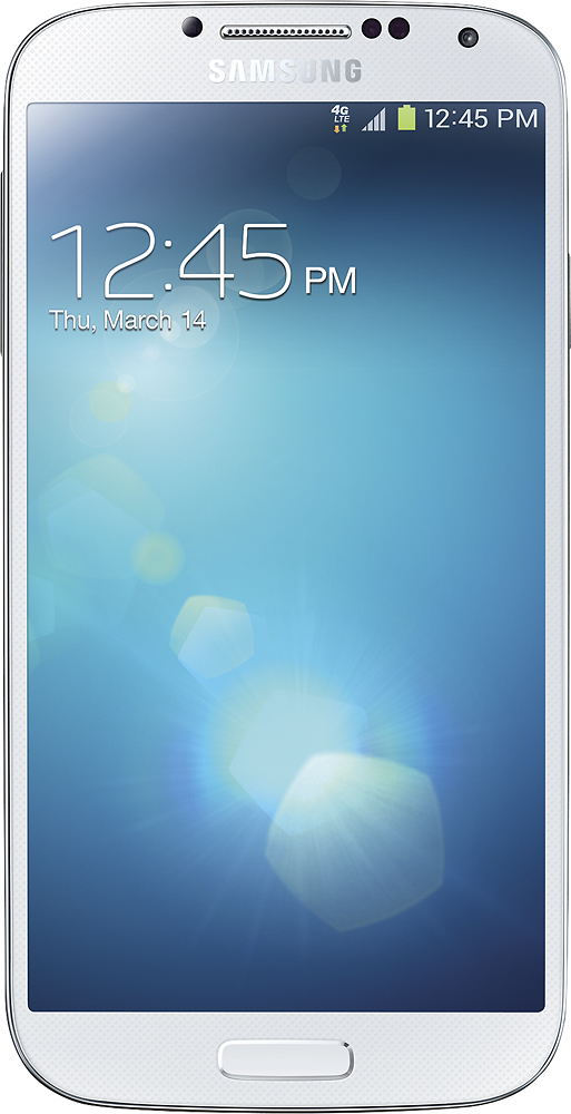 MetroPCS Samsung Galaxy S 4 4G No-Contract Cell Phone White 610214633279-R  - Best Buy