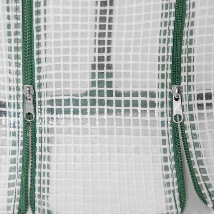 Alt View 9. PULUZ - Portable Mini Greenhouse, Outdoor Garden with Large Zipper Doors and Water/UV PE Cover - White.