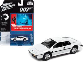 Johnny Lightning - Lotus Esprit S1 (James Bond 007) "The Spy Who Loved Me" (1977) Movie "Pop Culture" Series 1/64 - White