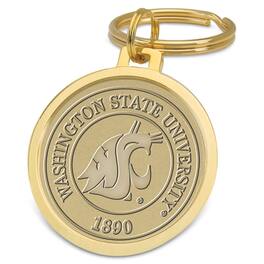 Jardine - Washington State Cougars Splitwire Key Ring - Gold