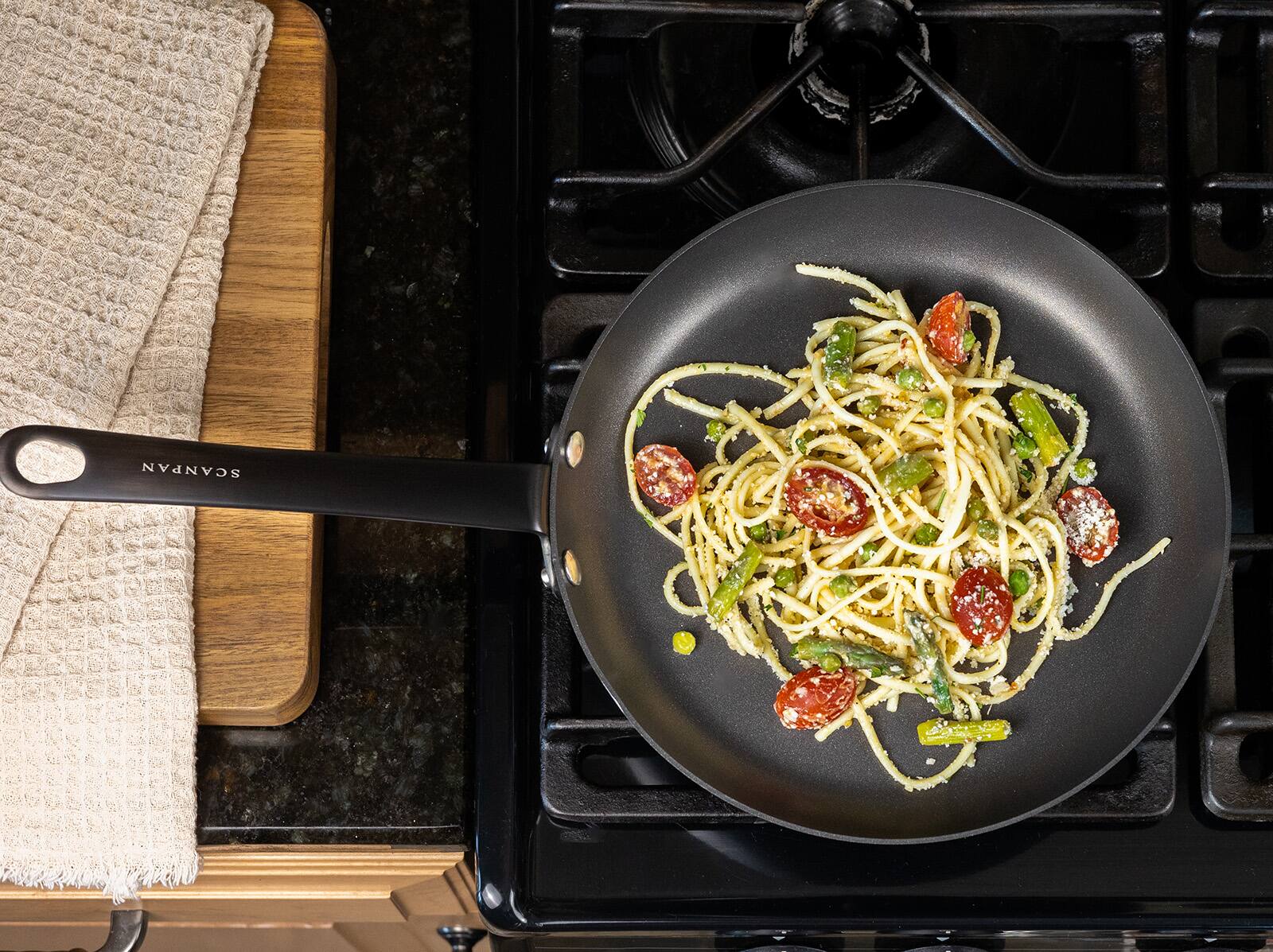 Alt View 4. Scanpan - Black Edition Nonstick Skillet, 10-Inch - Black.