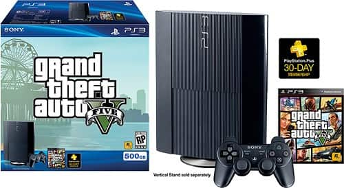 Best Buy: Sony PlayStation 3 (500GB) Grand Theft Auto V Bundle 99288