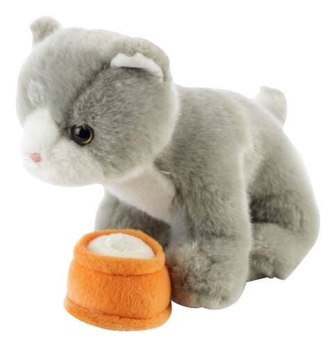 Front Standard. Teeboo - bbKidoo Pets Minx Kitten - Gray.