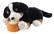 Front Standard. Teeboo - KidooPets Beagle - Black.