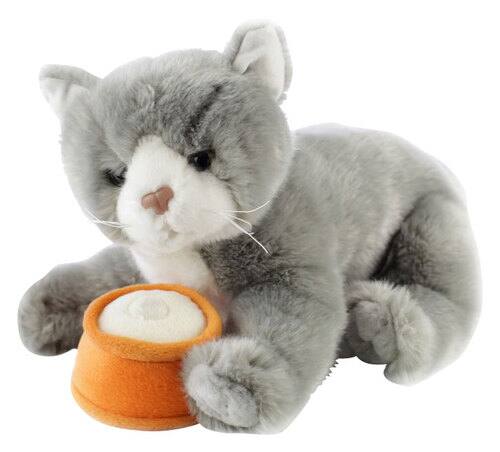 Front Standard. Teeboo - KidooPets Minx Cat - Gray.
