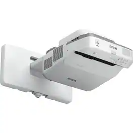 Epson - PowerLite 685W 3500-Lumen WXGA Ultra-Short Throw 3LCD Projector (V11H744520) - Multimedia Projectors