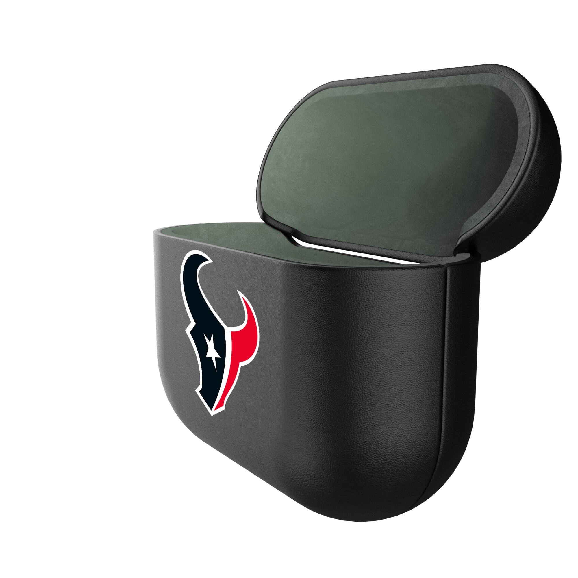 Alt View 1. Keyscaper - Houston Texans Black Insignia AirPods 3rd Gen Case Cover - Black.