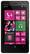 Front Standard. Nokia - Lumia 810 Cell Phone (Unlocked) - Black.