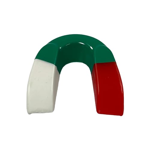Alt View 5. Amber Sporting Goods - Custom Fit Sports Mouthpiece for MMA & Boxing, Comfortable Protection, Red/White/Green – Pack of 100 - Red/White/Green.