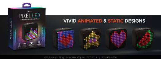 PIXEL LED 18 LED VIVID ANIMATED & STATIC DESIGNS  
955 Freeport Pkwy Suite 100 Coppell, TX 75019  
972-456-4200