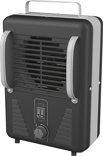 BLACK+DECKER Utility Heater Portable Home Area w/ Timer & Thermostat 200UH