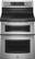 Front Standard. Maytag - Gemini 30" Self-Cleaning Freestanding Double Oven Electric Convection Range - Stainless-Steel.