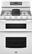 Front Standard. Maytag - Gemini 30" Self-Cleaning Freestanding Double Oven Gas Convection Range - White.