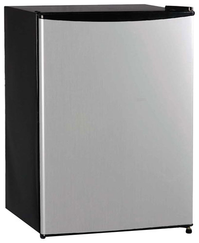 Best Buy: Midea 2.6 Cu. Ft. Compact Refrigerator Stainless-Steel HS95RSS