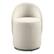 Front. OSP Home Furnishings - Lystra Swivel Vanity Chair - Textured Cream.