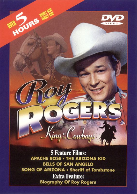 Roy Rogers: Apache Rose/The Arizona Kid/Bells of San Angelo/Song of Arizona/Sheriff of Tombstone [DVD]