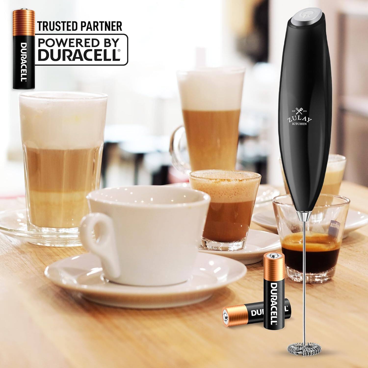 TRUSTED PARTNER  
POWERED BY DURACELL  

ZULAP KITCHEN