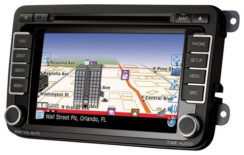 voorkant impliciet Agressief Best Buy: Audiovox Refurbished 7" Built-In GPS CD In-Dash Deck for Select  Volkswagen Vehicles RMOVW1