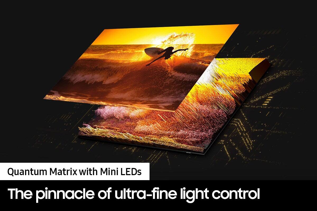 Alt View 28. Samsung - 98" Class Neo QLED 4K UHD Smart Tizen TV (2021) - TITAN BLACK.