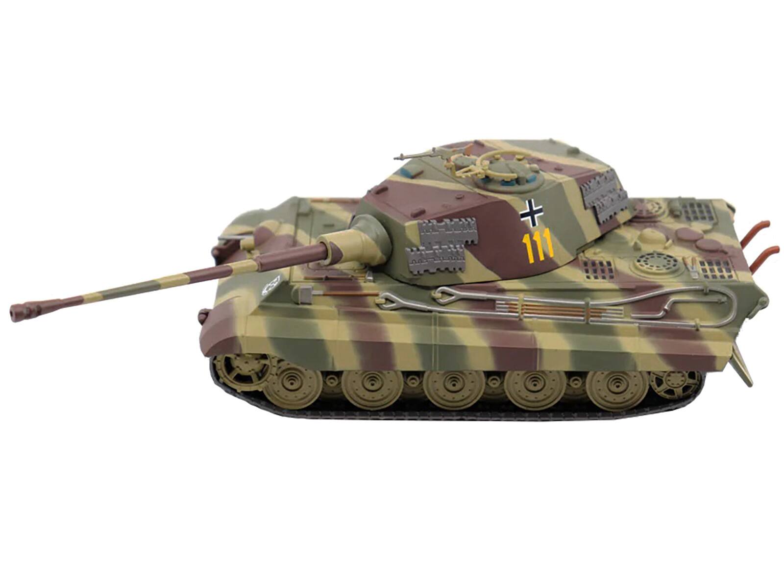 Left. AFV's of WWII - German Sd. PzKpfw VI King Tiger Ausf. B Heavy Tank #111 "Schwere SS Panzer Abteilung 101 Belgium 1944" 1/43 - Multi.