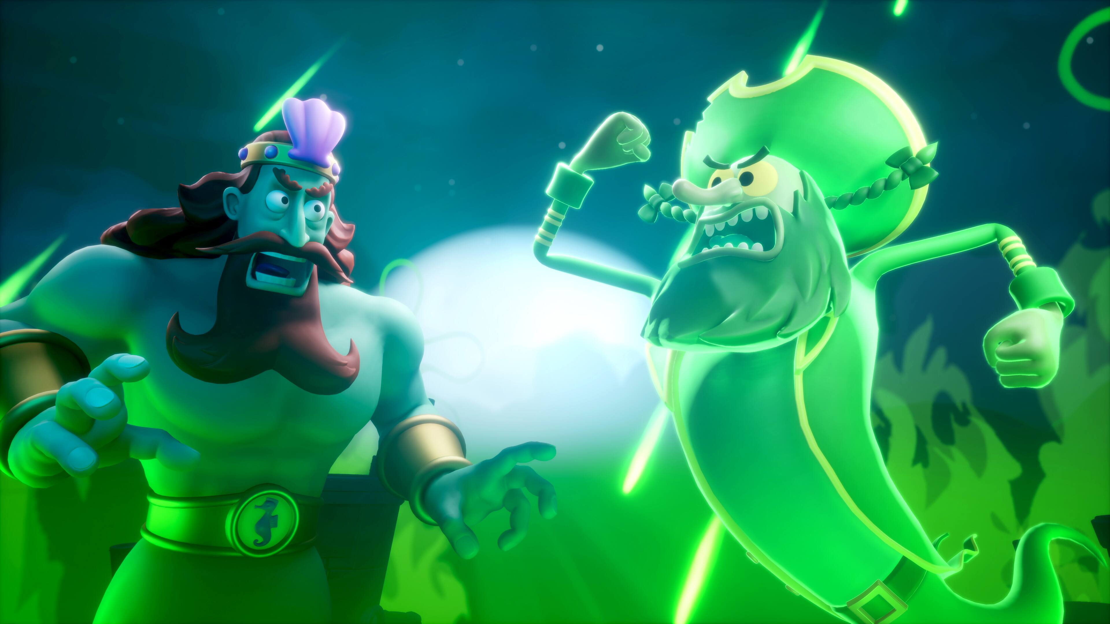 Left. THQ Nordic - SpongeBob SquarePants: Titans of the Tide.