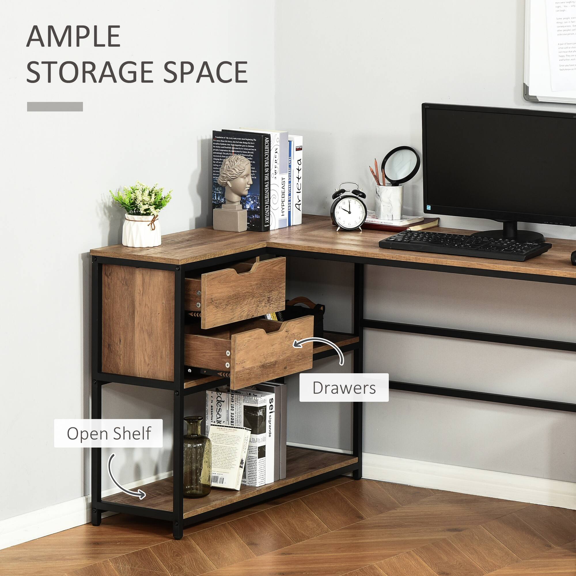 AMPLE STORAGE SPACE

Open Shelf

Drawers