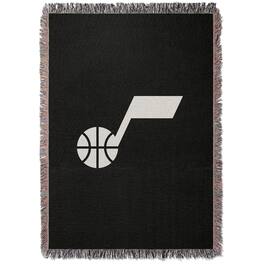 Chad & Jake - Utah Jazz Woven Blanket - Black