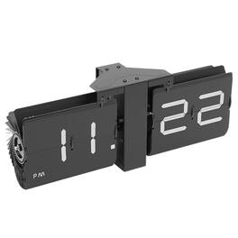 Stock Preferred - Digital Flip Clock Retro Wall & Desk Display - Black