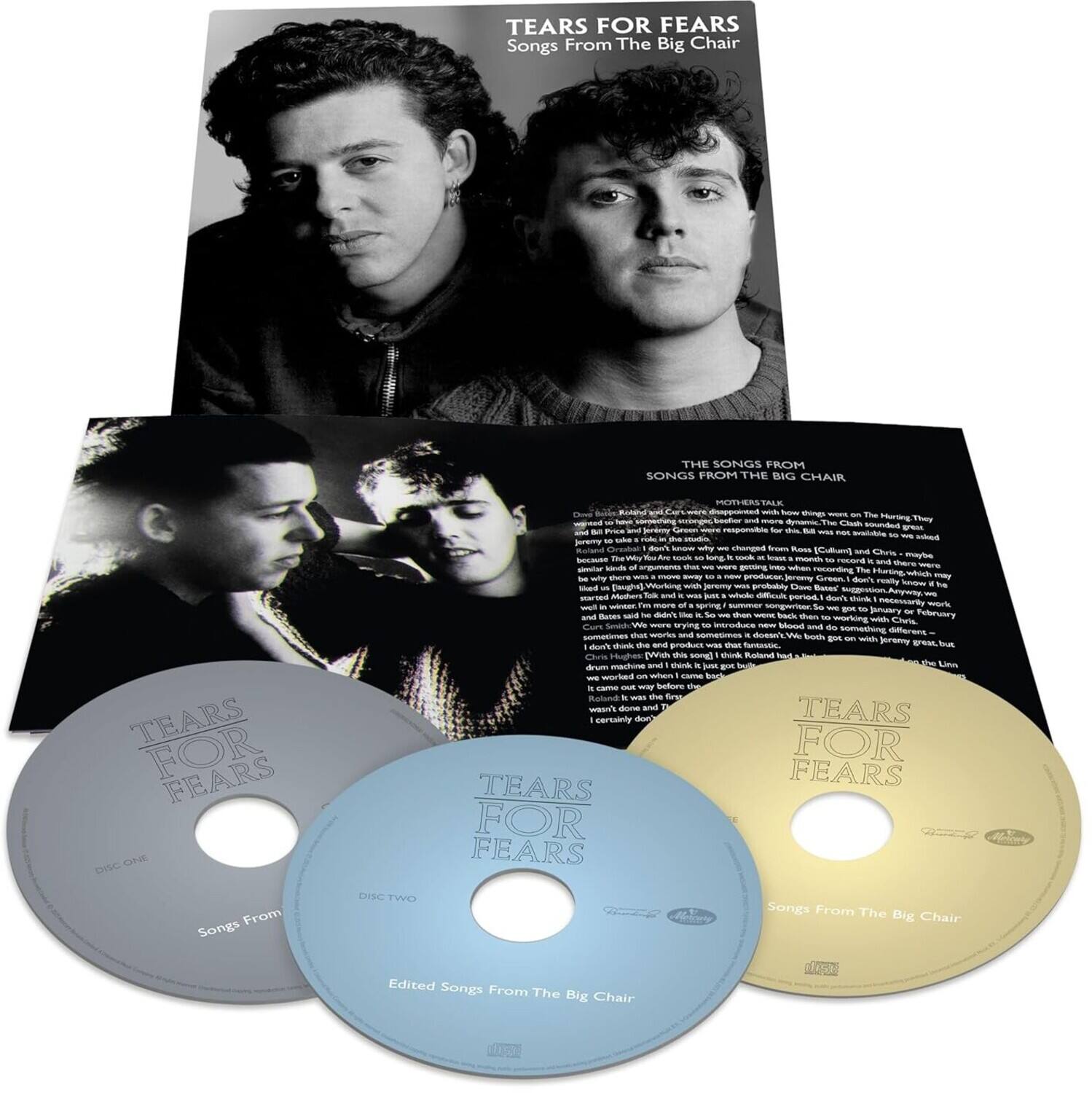 Tears for Fears - Songs From The Big Chair   - COMPACT DISCS [CD]