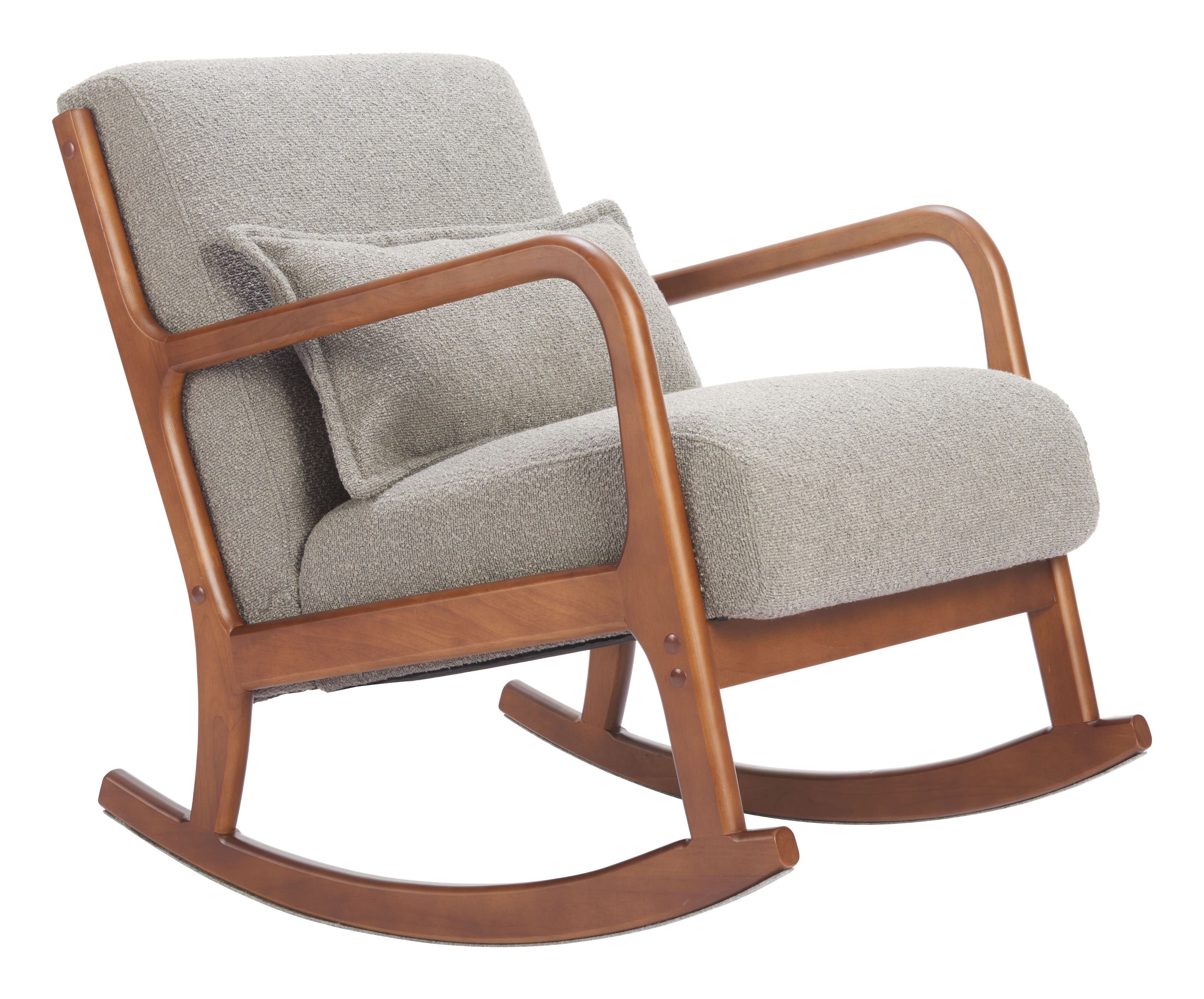 Hivvago - Hady Rocking Chair - Gray