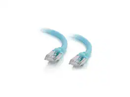 Cables to Go - C2G 00742 3FT CAT6A SNAGLESS SHIELDED (STP) NETWORK PATCH CABLE - AQUA