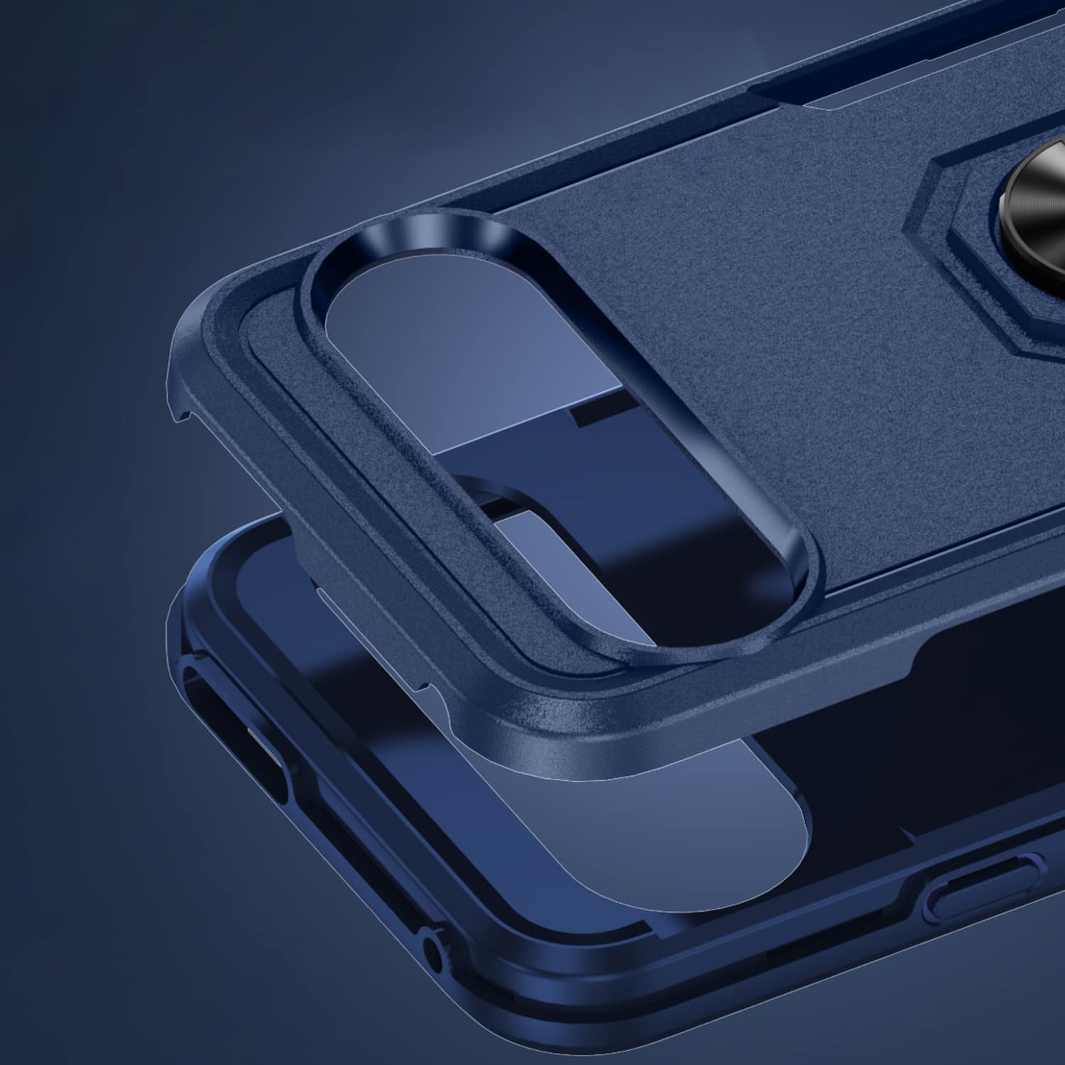 Alt View 17. SaharaCase - Raider Series Heavy-Duty Case for Google Pixel 9 Pro XL - Desert Blue.