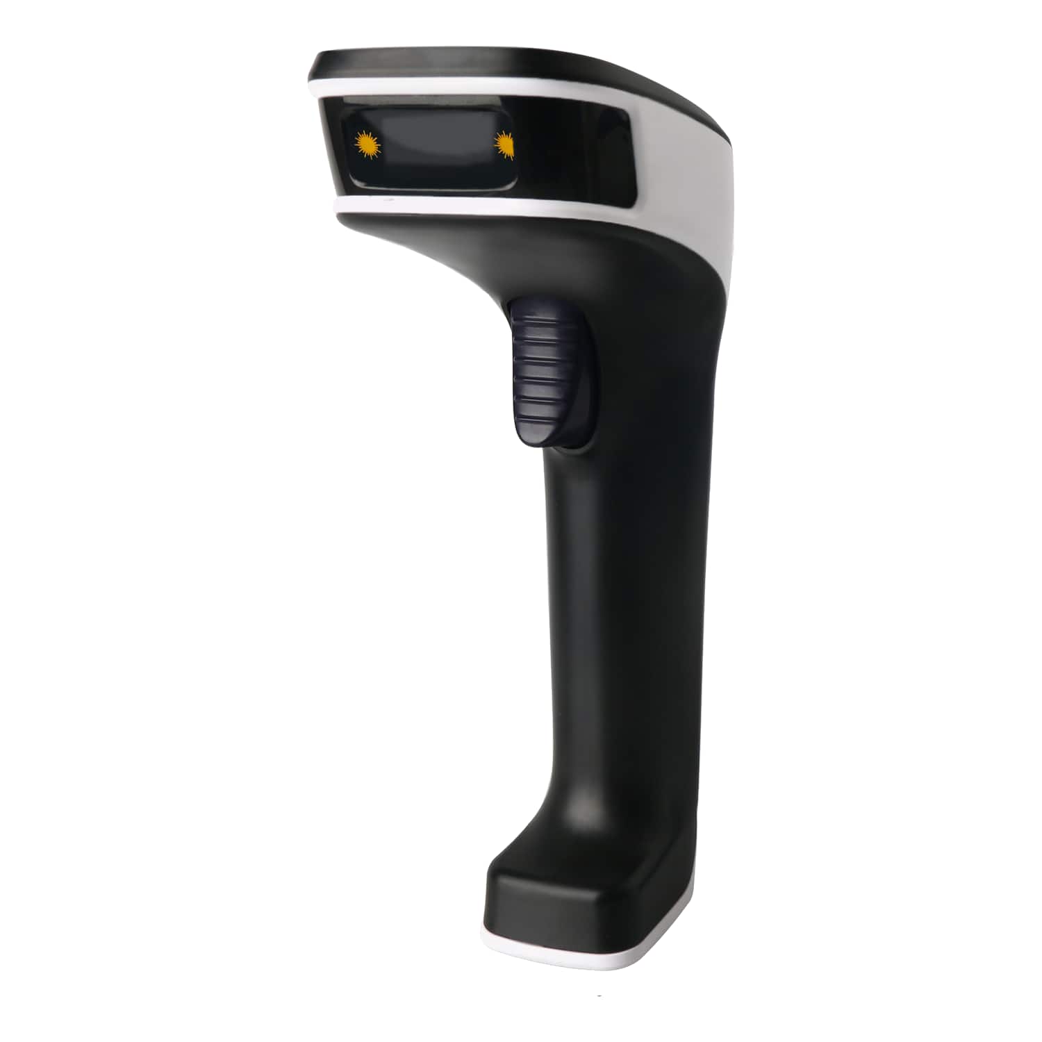ScanAvenger - SA8800 Wireless 1D/2D Barcode Scanner - Bluetooth, Rechargeable Handheld QR Scanner - Black, Blue and White
