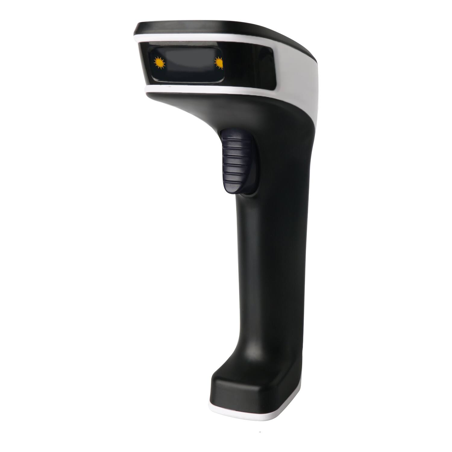 Front. ScanAvenger - ScanAvenger SA8800 Wireless 1D/2D Barcode Scanner - Bluetooth, Rechargeable Handheld QR Scanner - Black, Blue and White.