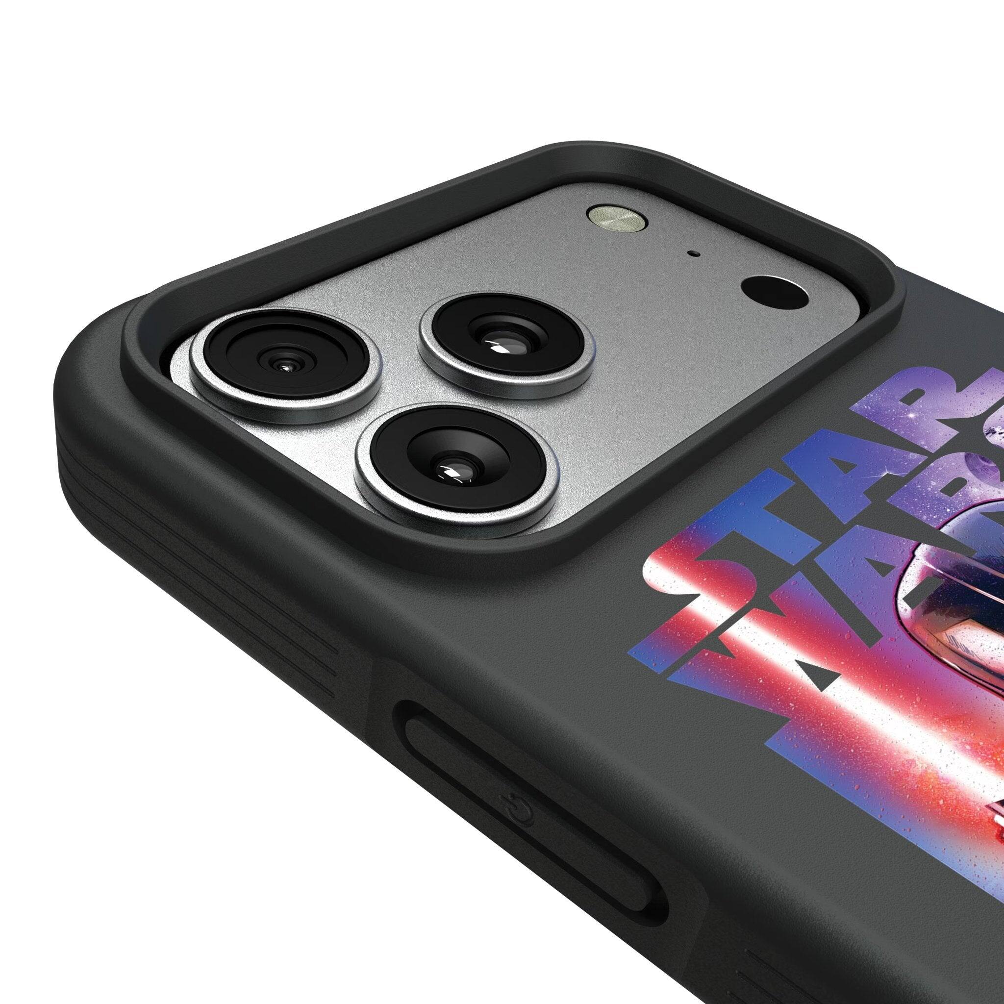 Left. Keyscaper - Star Wars: A New Hope Portrait Collage Bump Phone Case - Apple iPhone 17 - Darth Vader.