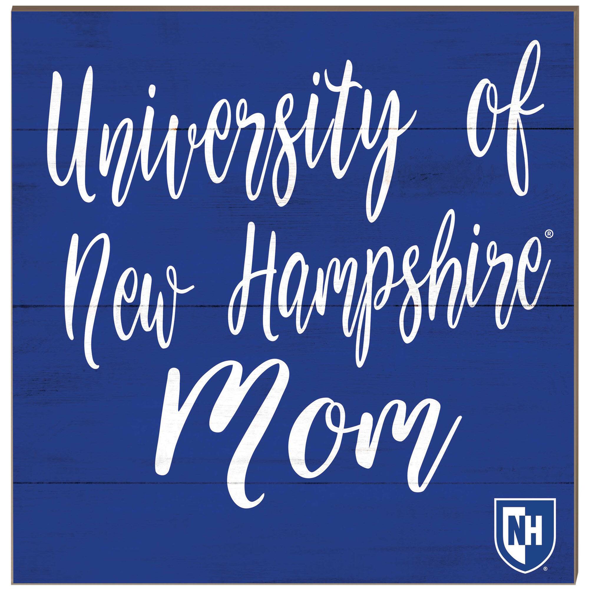New Hampshire Wildcats 10'' x 10'' Team Mom Plaque