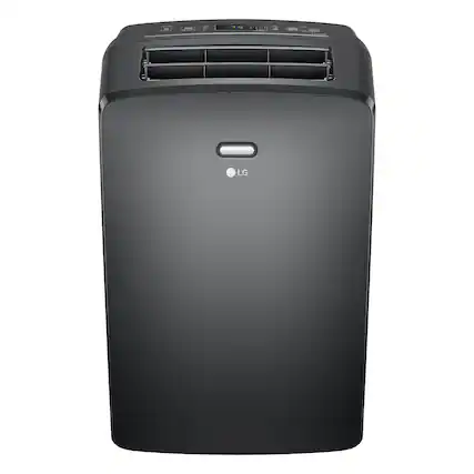 Front. LG - LG 8,000 BTU DOE SMART WI-FI PORTABLE AC 13,000 BTU ASHRAE LP0823GSSM - GRAY.