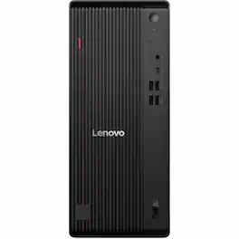 Lenovo - ThinkCentre M70t Gen 6 12YH001NUS Desktop Computer - Intel Core Ultra 5 2nd Gen 235 - vPro Technology - 16 GB - Black