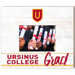 Jardine - Ursinus Bears 13.5" x 11.5" Grad Frame - White