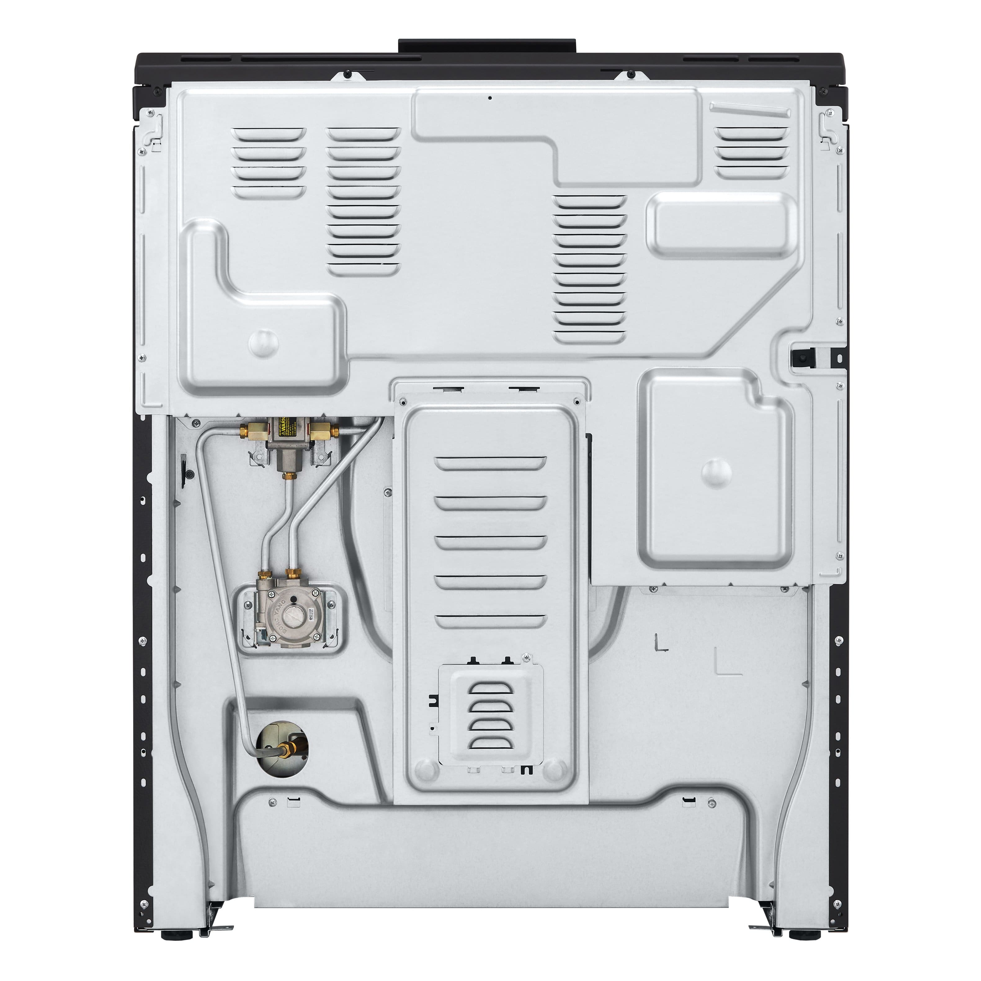 Alt View 23. LG - 5.8 Cu. Ft. Smart Slide-In Gas True Convection Range with EasyClean and Air Fry - PrintProof Stainless Steel.