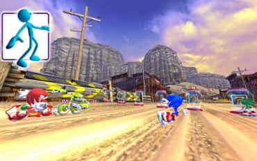 Sonic: Free Riders - Xbox 360 