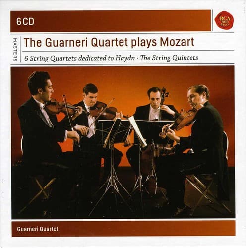 Guarneri Quartet - Guarneri Quartet Plays Mozart Quartets & Quintets  - COMPACT DISCS