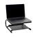 Alt View 14. Mind Reader - Monitor Stand, Ventilated Laptop Riser, Desktop Organizer, Storage, Office, Metal, 14"L x 12.5"W x 6"H - Black.