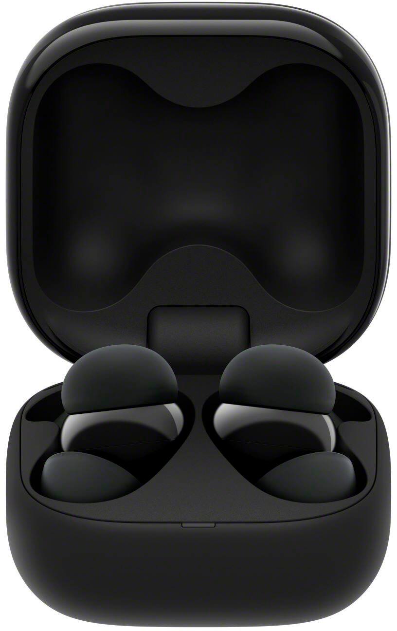 Alt View 12. Sony - LinkBuds Fit True Wireless Noise Canceling Earbuds - Black.