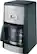 Angle Standard. DeLonghi - 14-Cup Coffeemaker - Black/Stainless-Steel.