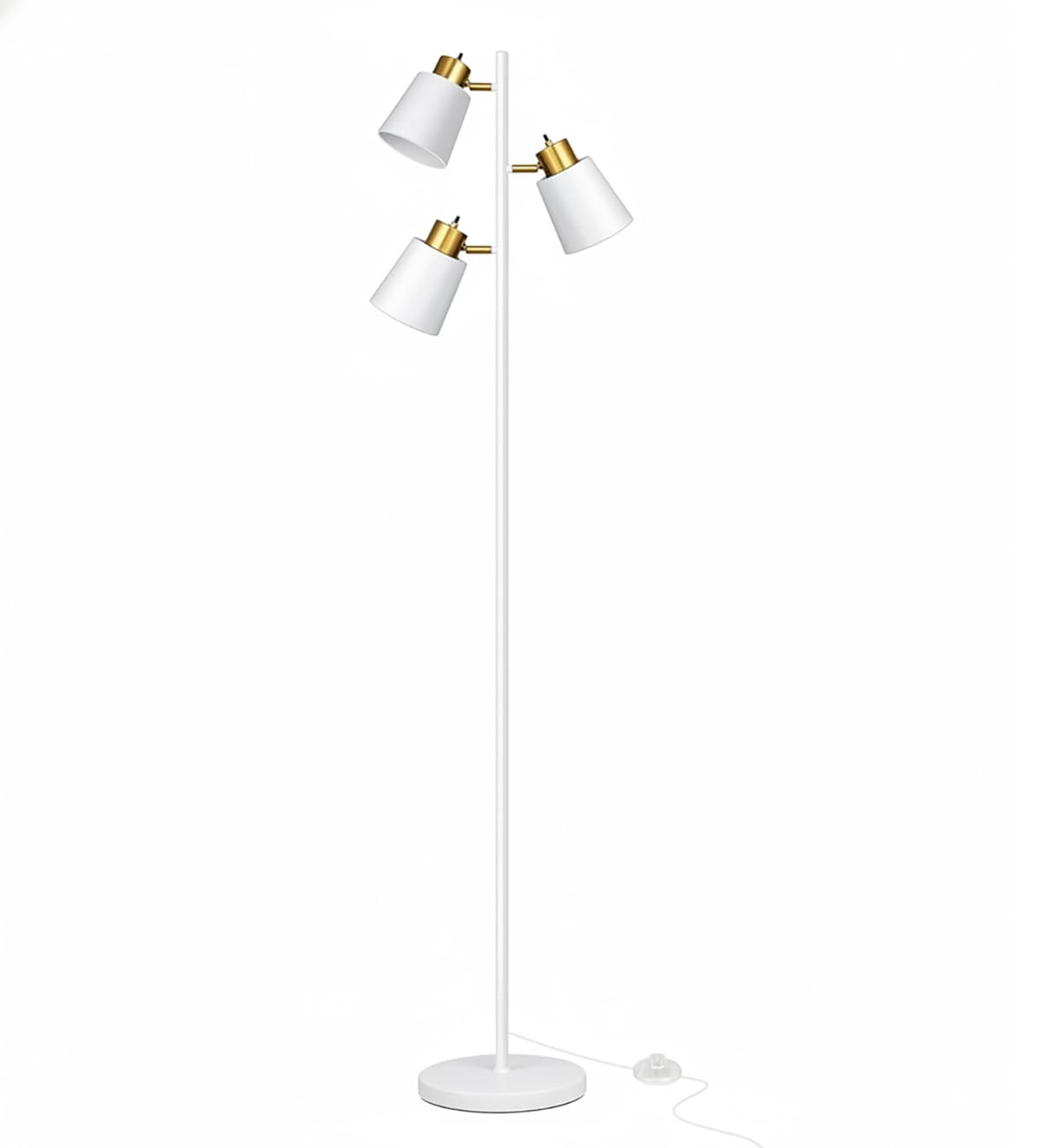 White And Gold Lamp