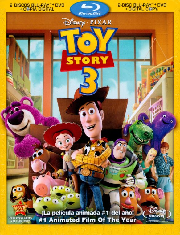 Customer Reviews Toy Story 3 4 Discs Includes Digital Copy Blu